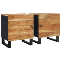 vidaXL Bedside Cabinets 2 pcs 15.7