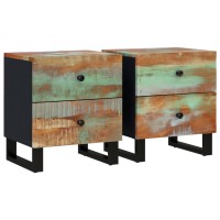 vidaXL Bedside Cabinets 2 pcs 15.7