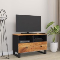 Vidaxl Tv Cabinet 27.6X13X18.1 Solid Wood Acacia