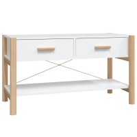 Vidaxl Tv Cabinet White 32.3X15X17.7 Engineered Wood