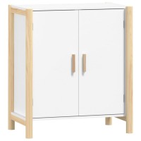 Vidaxl Sideboard White 24.4X15X27.6 Engineered Wood