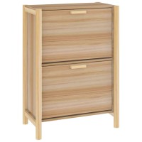 Vidaxl Shoe Cabinet 22.6X13X31.5 Engineered Wood