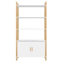 Vidaxl Highboard White 31.5X15.7X60.2 Engineered Wood