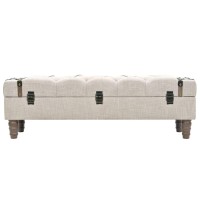 vidaXL Storage Bench 43.7