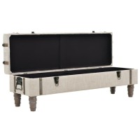 vidaXL Storage Bench 43.7