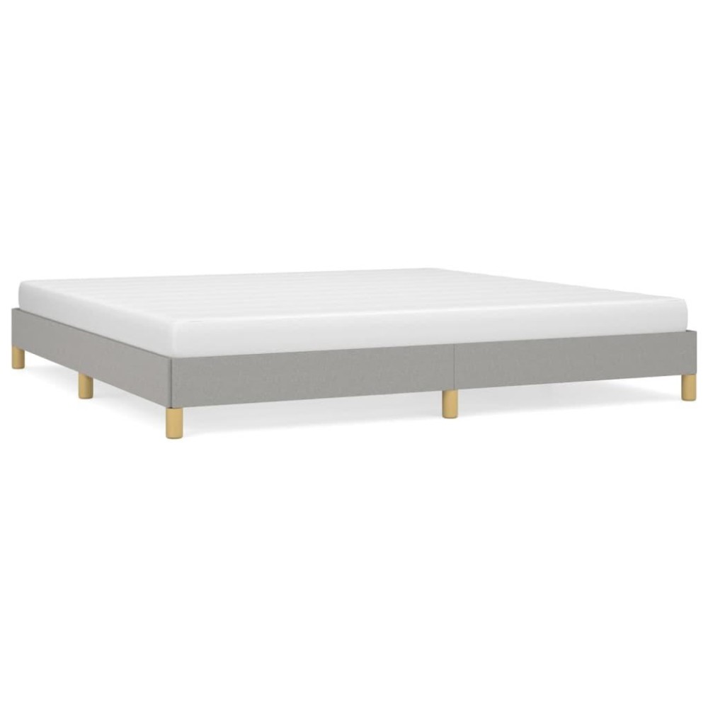 vidaXL Bed Frame Light Gray 76