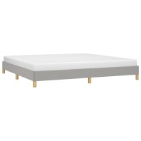 vidaXL Bed Frame Light Gray 76