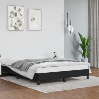 Vidaxl Bed Frame Black 59.8X79.9 Queen Faux Leather