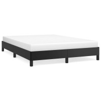 Vidaxl Bed Frame Black 59.8X79.9 Queen Faux Leather