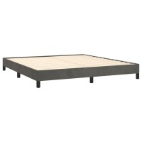 vidaXL Bed Frame Dark Gray 76