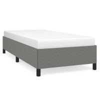 vidaXL Bed Frame Dark Gray 39.4