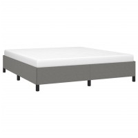 vidaXL Bed Frame Dark Gray 72