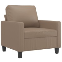 Vidaxl Sofa Chair Cappuccino 23.6 Faux Leather