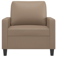 Vidaxl Sofa Chair Cappuccino 23.6 Faux Leather