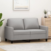 vidaXL 2-Seater Sofa Light Gray 47.2