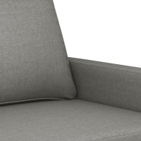 vidaXL 2-Seater Sofa Dark Gray 47.2