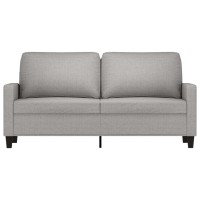 Vidaxl 2-Seater Sofa Light Gray 55.1 Fabric