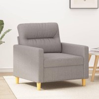 vidaXL Sofa Chair Light Gray 23.6