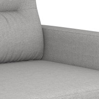 vidaXL 3-Seater Sofa Light Gray 82.7