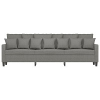 Vidaxl 3-Seater Sofa Dark Gray 82.7 Fabric