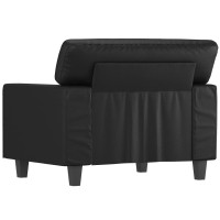 vidaXL Sofa Chair Black 23.6