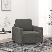 vidaXL Sofa Chair Dark Gray 23.6