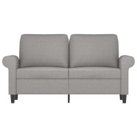 Vidaxl 2-Seater Sofa Light Gray 47.2 Fabric