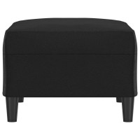 vidaXL Footstool Black 27.6