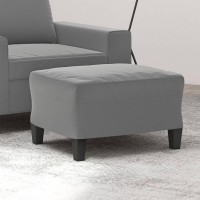 vidaXL Footstool Dark Gray 23.6