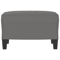 vidaXL Footstool Dark Gray 23.6