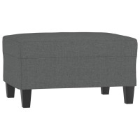 vidaXL Footstool Dark Gray 27.6