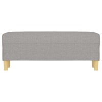 vidaXL Bench Light Gray 39.4