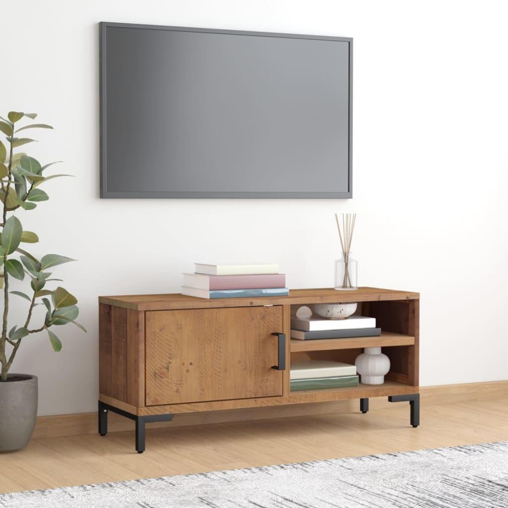 vidaXL TV Stand Brown 35.4