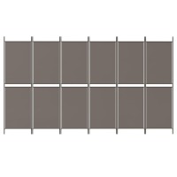 Vidaxl 6-Panel Room Divider Anthracite 118.1X78.7 Fabric