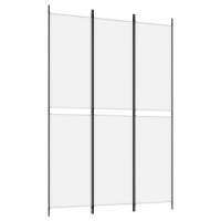 Vidaxl 3-Panel Room Divider White 59.1X86.6 Fabric