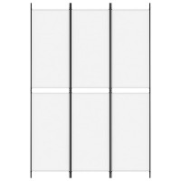 Vidaxl 3-Panel Room Divider White 59.1X86.6 Fabric
