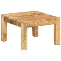 Vidaxl Coffee Table 21.7X21.7X13.8 Solid Wood Mango