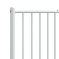 vidaXL Metal Headboard White 53.1