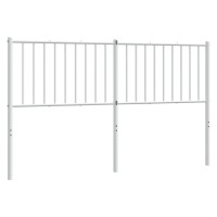 vidaXL Metal Headboard White 59.1