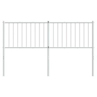 vidaXL Metal Headboard White 59.1