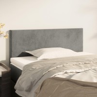 vidaXL Headboard Light Gray 39.4