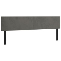 vidaXL Headboards 2 pcs Dark Gray 35.4