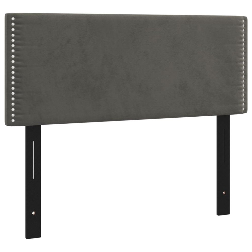 vidaXL Headboard Dark Gray 39.4