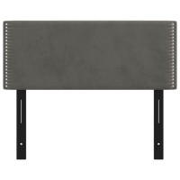 vidaXL Headboard Dark Gray 39.4