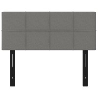 vidaXL Headboard Dark Gray 39.4