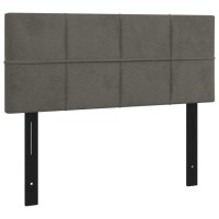 vidaXL Headboard Dark Gray 39.4