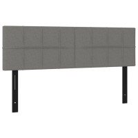 vidaXL Headboards 2 pcs Dark Gray 28.3