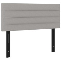 vidaXL Headboard Light Gray 39.4