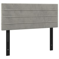 vidaXL Headboard Light Gray 39.4