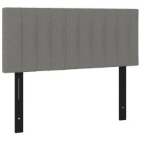 vidaXL Headboard Dark Gray 39.4